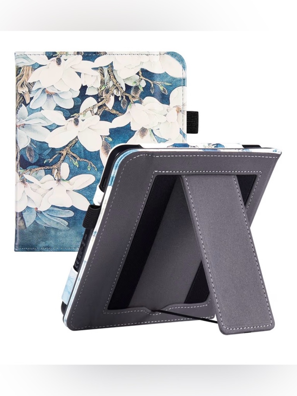 PU Leather 7” Kobo Libra 2/H20 Magnolia Protective Case